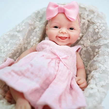 reborn baby doll silicone full body miniature 1.webp